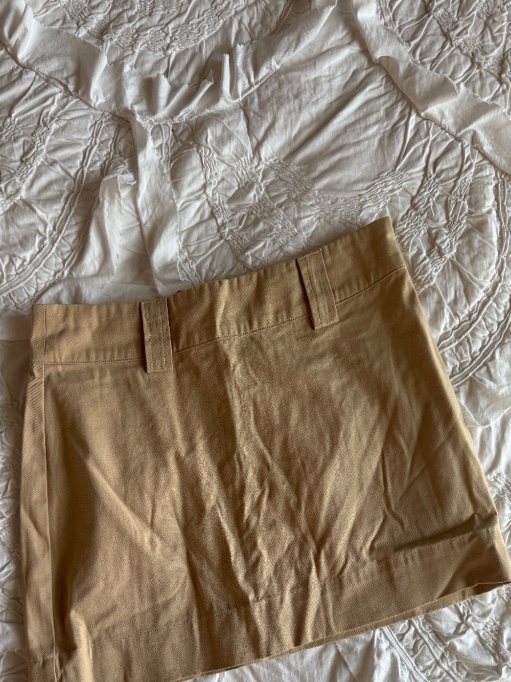 White Fox mini skirt XS